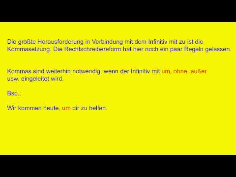 DfM 1.10 Deutsch/ Erweiterter Infinitiv mit zu