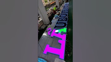 Oh, traditional billboards are about to disappear #ledlight #signature #lightbox #ledsign