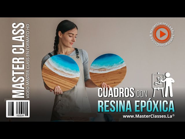 Cuadros con resina epóxica - Crea obras de arte.