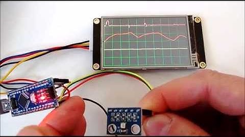 Arduino Nano and Visuino: Display BME280 Temperature Humidity and Pressure on Nextion Display Scope