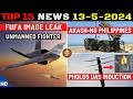Indian defence updates  fufa unmanned fighter leakphilippines akashng orderpholos uas induction