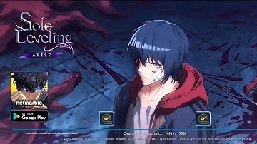Solo Leveling Arise first loading screen