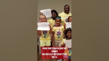 Buttercup STEAM Camp Registration open for Summer Camp 2024 buttercupsteam.io/register