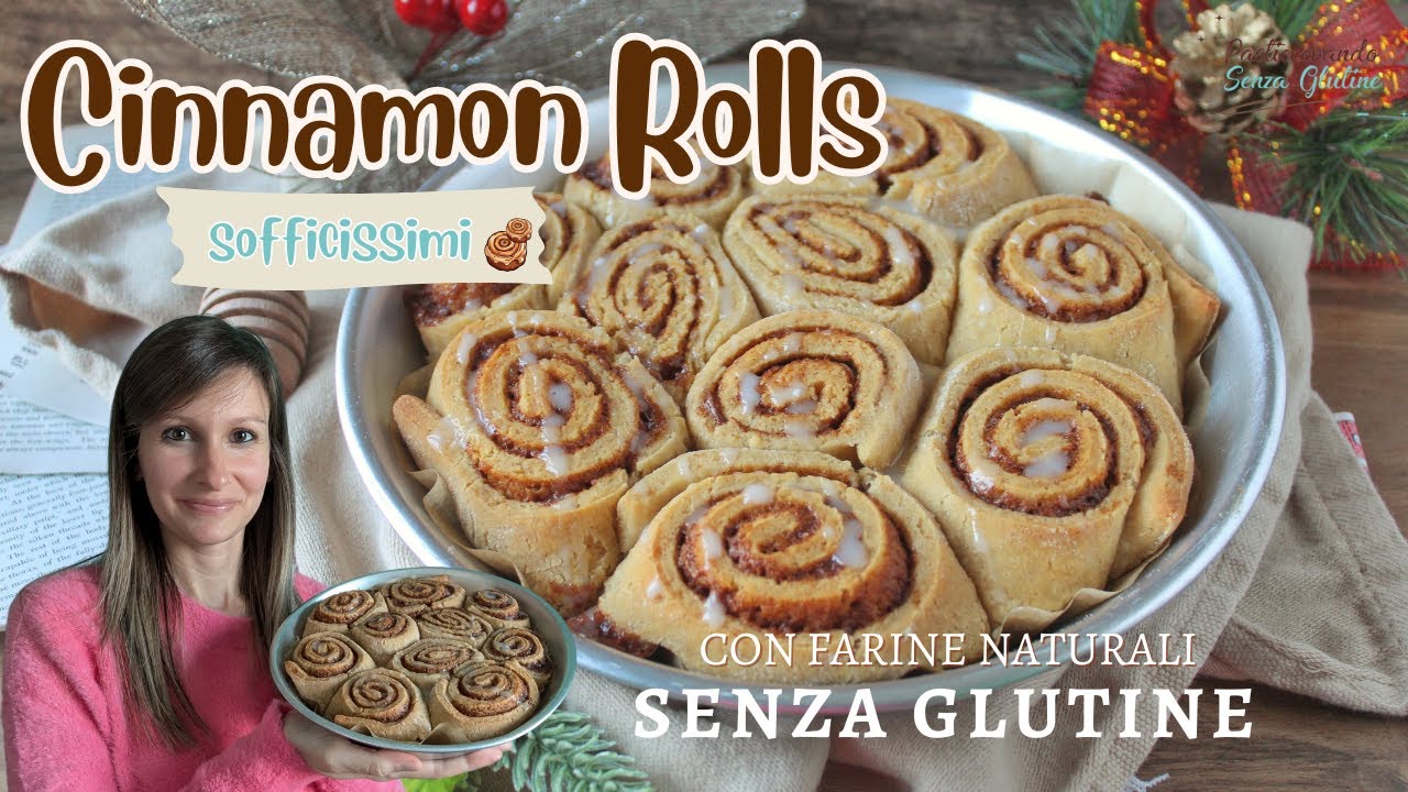 CINNAMON ROLLS SENZA GLUTINE: le girelle alla cannella con farine naturali ✨