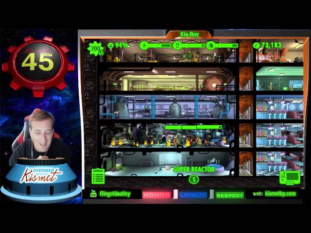 Fallout Shelter - First Legendary Dweller Vault 45 - YouTube