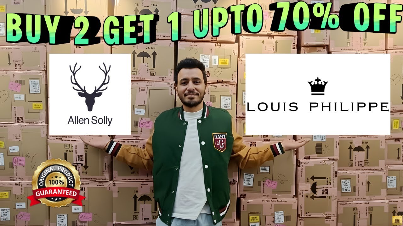 100% Original Branded Garments | First Time in India | Up to 90% OFF 🔥 End of Year Sale