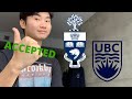 HOW I GOT INTO UNIVERSITY OF TORONTO & UBC (Grades, Extracurricular, Video Interviews)