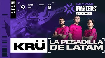 TOP 5 Mejores Jugadas de KRÜ Esports | Hype VALORANT Masters | Stage 1 | VALORANT