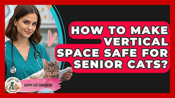 How To Make Vertical Space Safe For Senior Cats? - Happy Cat Handbook