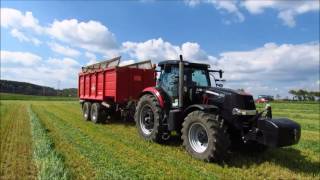 CASE IH Platinum puma 230 CVX | grass silage 2016 | gps häckseln