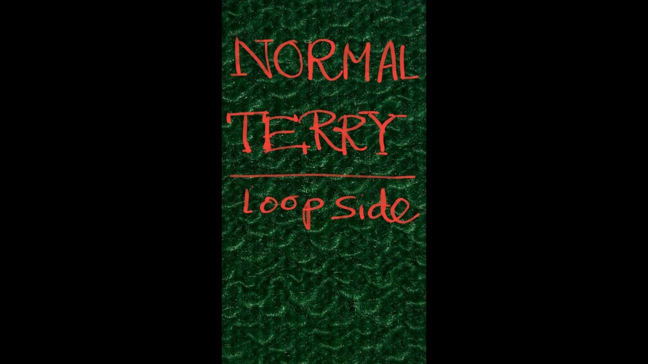 Polyester binding normal terry fabric l Textile l knit fabric - YouTube