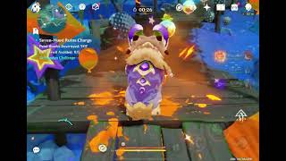 Seven-Hued Ruins Charge Paint Bombs Destroyed: 0/17 Dirty Fruit Avoided: 0/5 Genshin Impact  screenshot 5