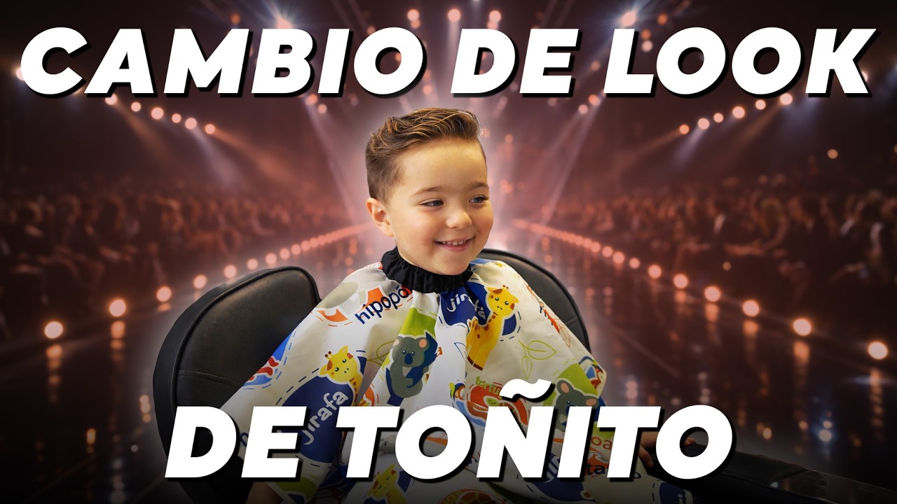 ¡Cambio de look a Toñito!