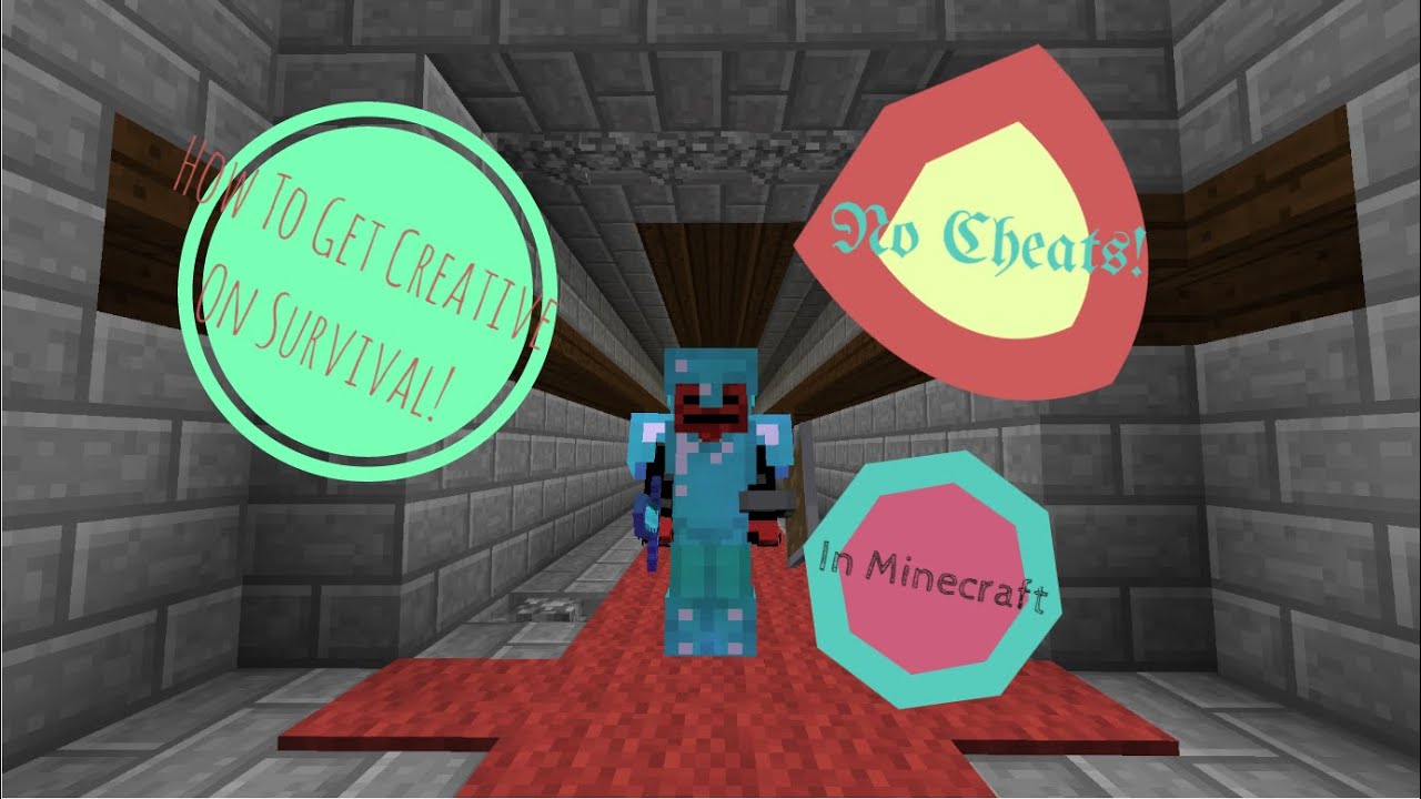 How To Change Gamemode On Survival No Cheats Minecraft YouTube