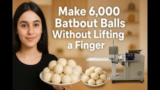How This Dough Machine Makes 6,000 Batbout Balls/Hour | Moroccan Bakery Upgrade 2025 screenshot 5