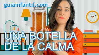 Cómo hacer una botella de la calma para niños con purpurina