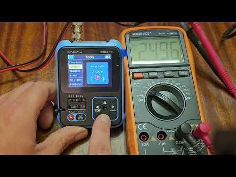 Fnirsi DSO-TC3. Транзистор тестер и осциллограф
