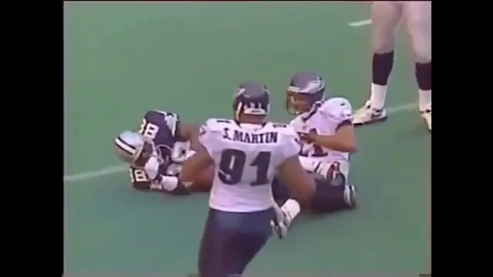 1999 - Michael Irvin Career Ending Injury