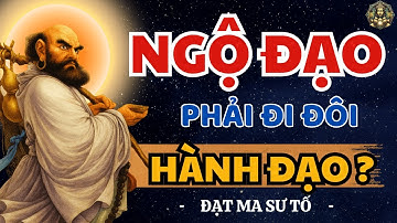 Vì sao Ngộ Đạo thôi là Chưa Đủ? Bồ Đề Đạt Ma khai thị Rất Hay