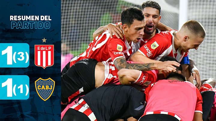 ESTUDIANTES 1 (3) - (1) 1 BOCA I Resumen del partido I #CopaSurFinanzas 2024