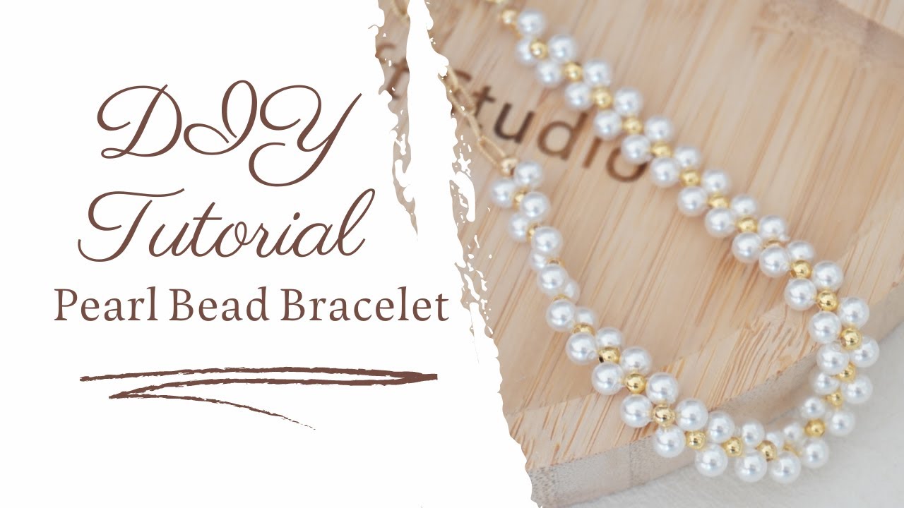 DIY Pearl Bead Bracelet Tutorial | Elegant Handcrafted Jewelry - YouTube