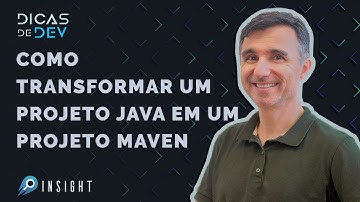 Como transformar um projeto Java comum em um projeto Maven no IntelliJ | DICAS DE DEV