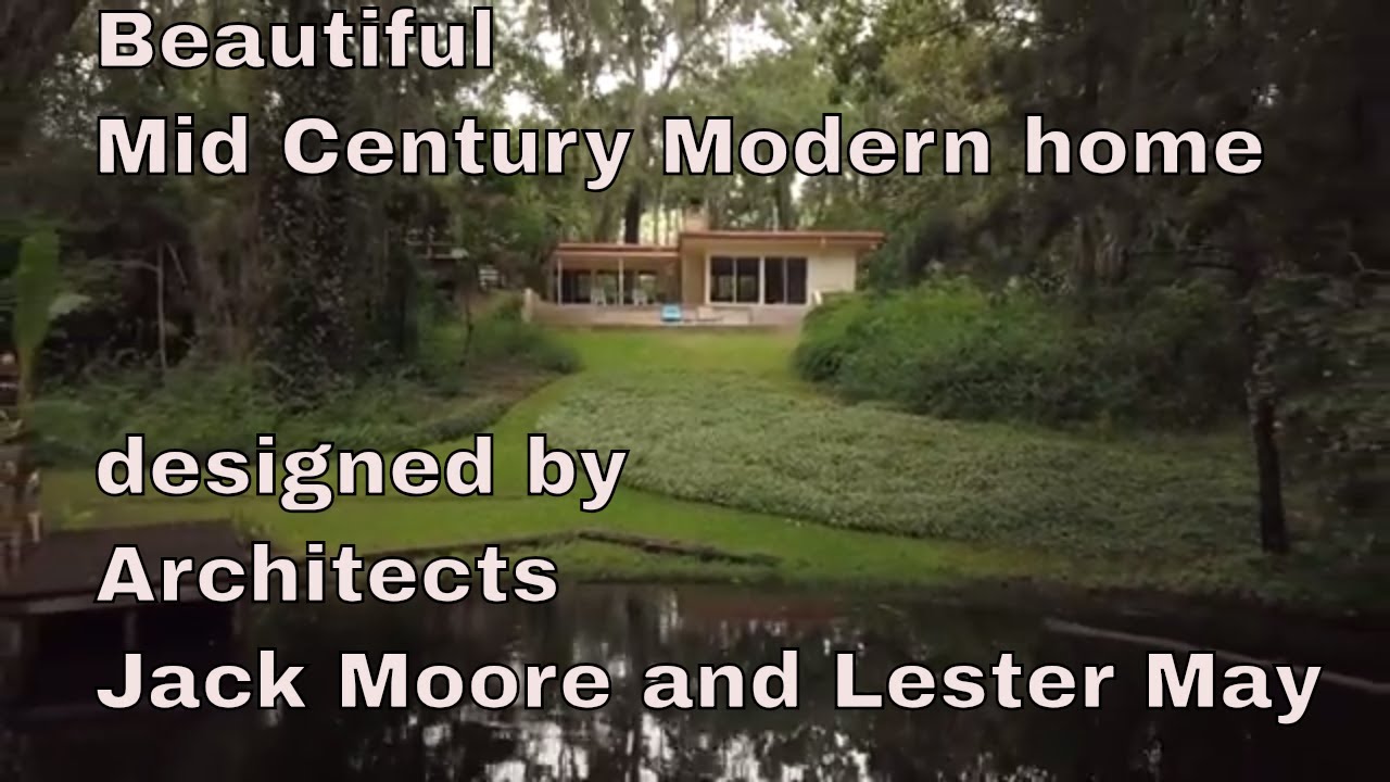 Mid Century Modern Home in Gainesville Florida YouTube