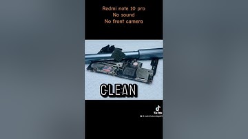 Redmi Note 10 Pro No camera No sound issue