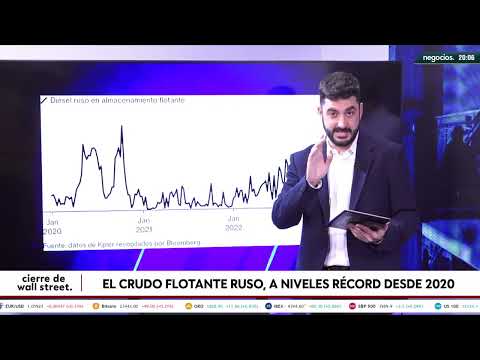 El crudo ruso se acumula en el mar: se encuentra en niveles récord desde el año 2020