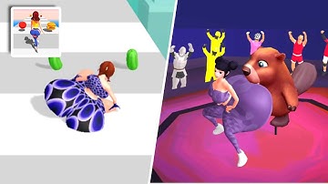 Butt Clash 🍑💃🏼🍑 Gameplay All Levels iOS,Android Mobile Walkthrough Game Update New Max Level RXRLI