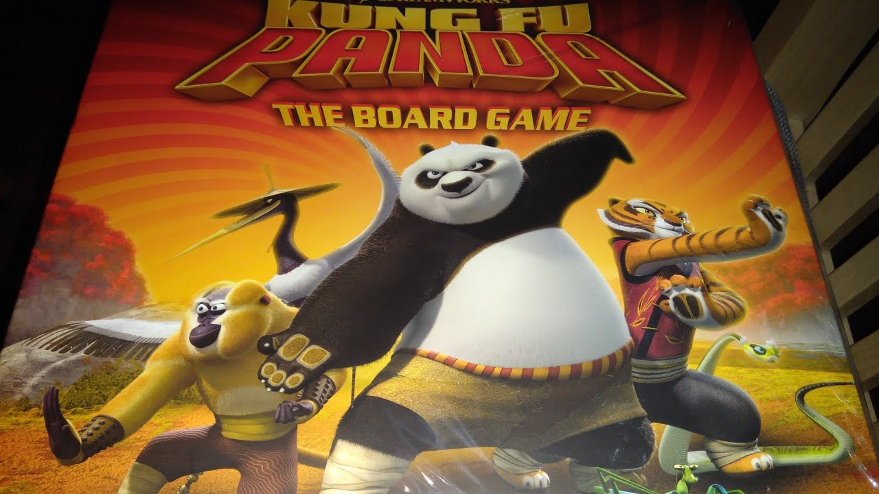 Kung Fu Panda: The Board Game - Unboxing and Preview * Amass Games ...