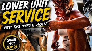 Changing my lower unit fluid