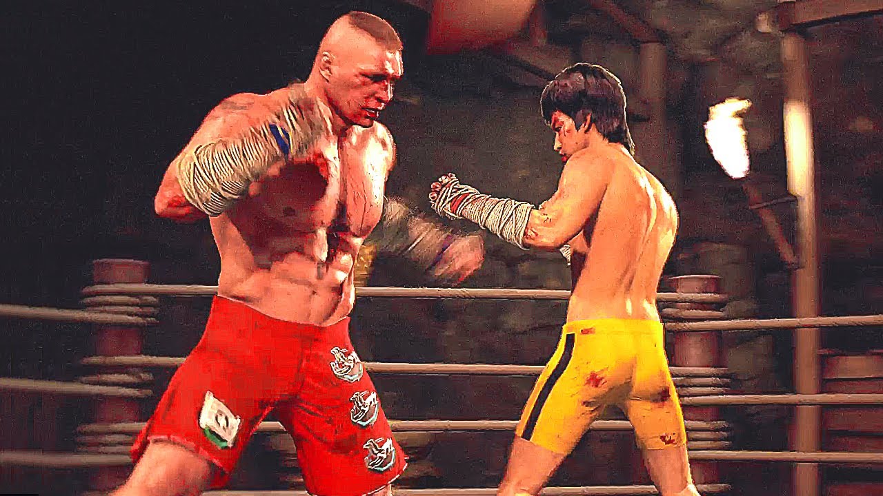 UFC 4: BRUCE LEE vs BROCK LESNAR