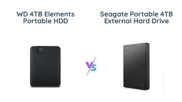 WD Elements vs Seagate Portable: Which External HDD is Better for You?
