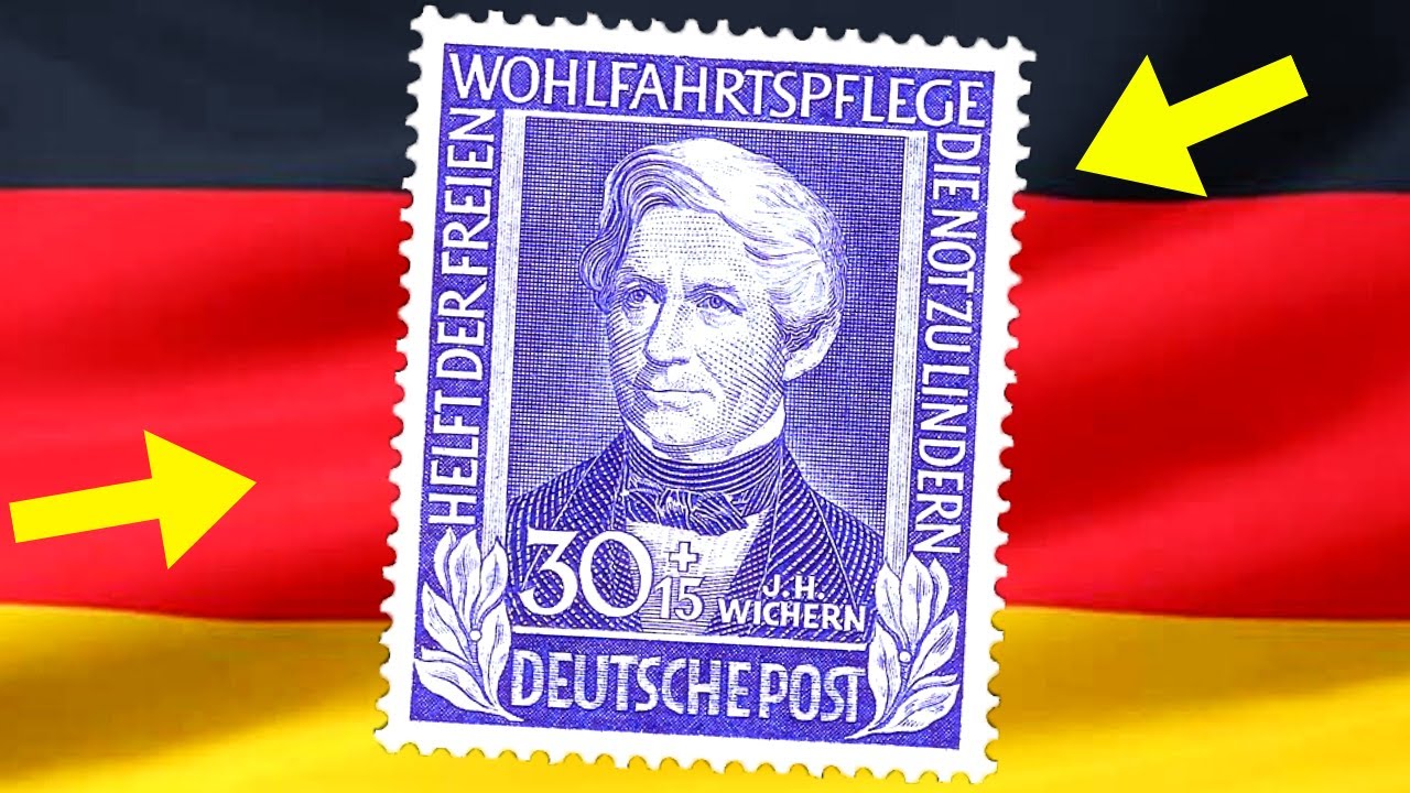 GERMAN STAMPS value of 1949 YouTube