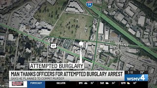 Man thanks officers for arresting him before he could commit murder in Nashville, police say