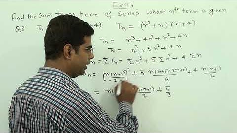 Chapter 9 Ex 9.4 Class 11 Maths Sequence and Series  Special Series Q8