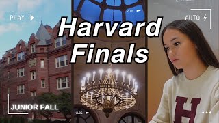 FINALS AT HARVARD | Junior Fall🍁📚