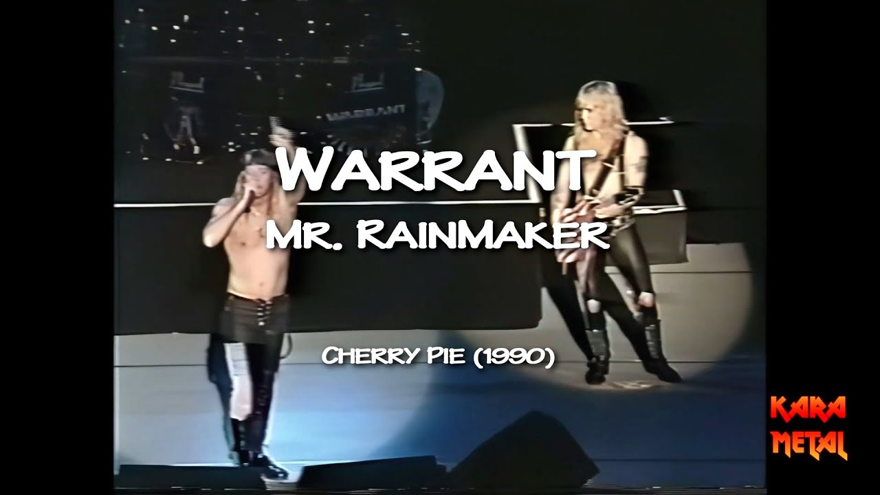 [KaraMetal] Warrant - Mr. Rainmaker (Karaoke)