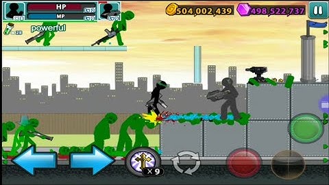 Anger Of Stick 5 Android IOS Gameplay Walkthrough Zombie Mode Part#2