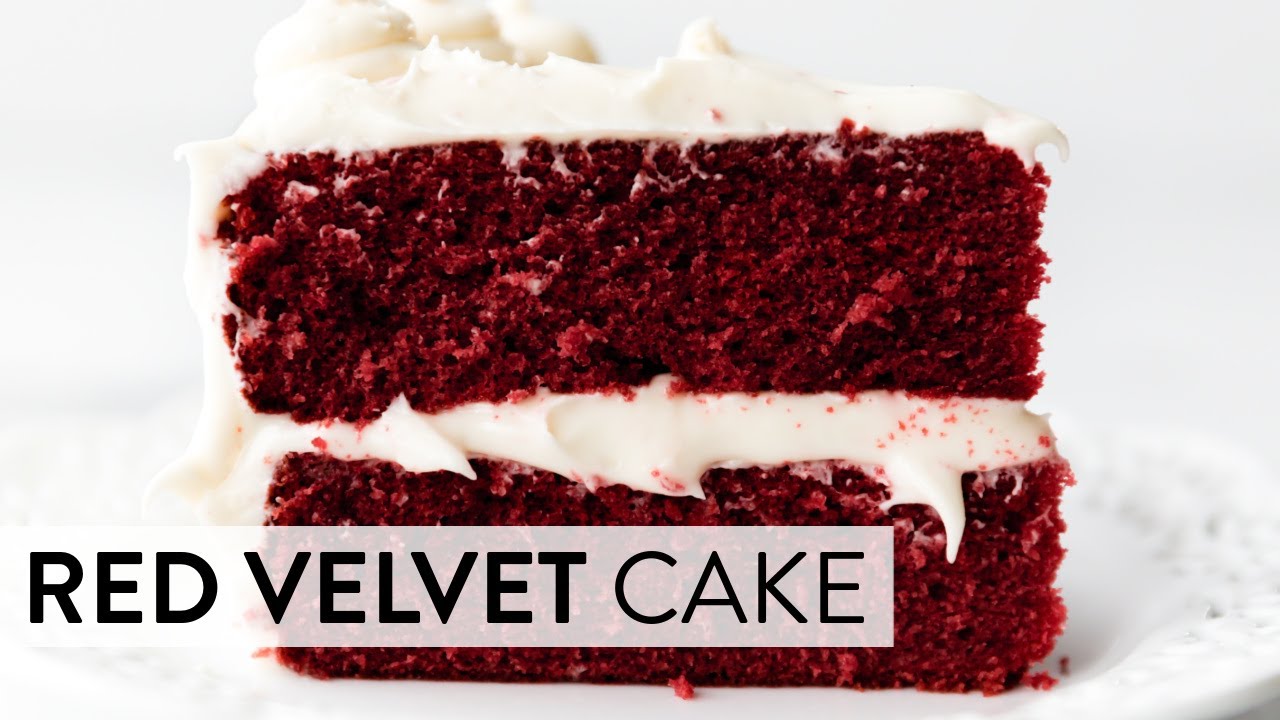 Black Velvet Cake - My Kitchen Little