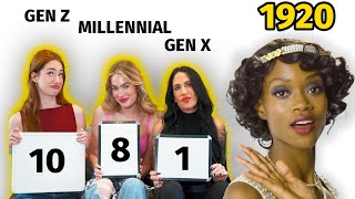3 Generations of Women Rank 100 YEARS OF WOMEN'S BEAUTY