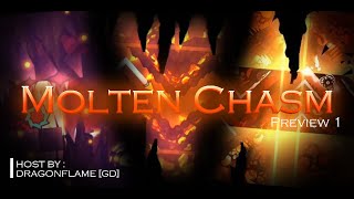 [ Showcase ] Molten Chasm ( 1 Preview ) Upcoming Extreme NC level By Team Elements NeshiGD