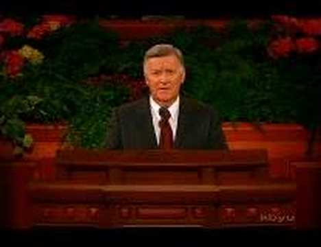 Mormon speaker Robert R. Steuer 178 mormons confer...