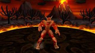 Huge Spore Creature - Lava Titan