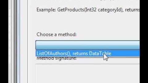 01_DefineSelectMethod