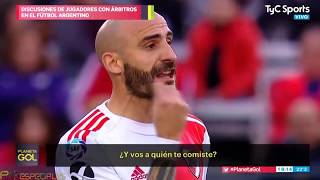 Especial Discusiones de Jugadores con Árbitros en el Fútbol Argentino   Planeta Gol  Agosto 2019