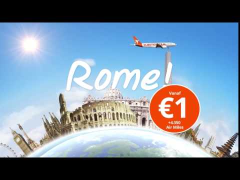 Vakantiegeld binnen? Nu vanaf € 1 naar Rome!