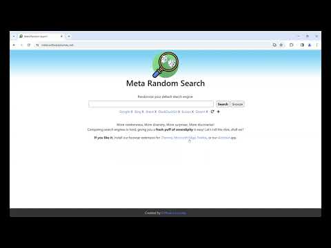 Meta Random Search video preview 2