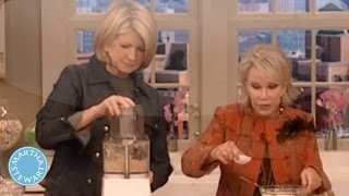 Matzo Latkes with Joan Rivers  Martha Stewart